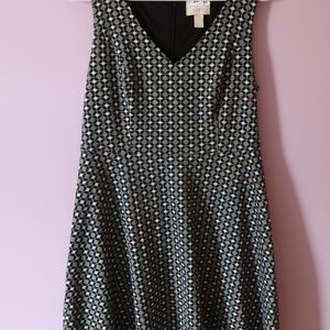 Black Patterned Dress